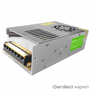 Адаптер СД ленты 100Вт 12В IP020 Geniled