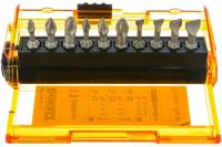 Набор бит (10 шт. + магнитный держатель) DeWalt DT7915