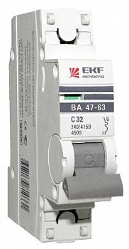 Автомат 3P  4А ВА 47-63 (C) 4,5kA EKF PROxima