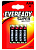    EVEREADY Super Heavy Duty AAA/R03 FSB4,  4/  1
